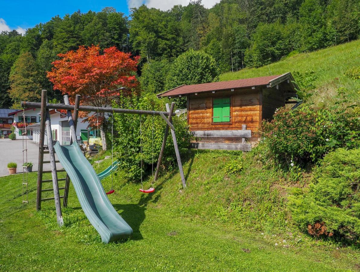 Ferienhaus Wiesenlehen Bischofswiesen Eksteriør bilde